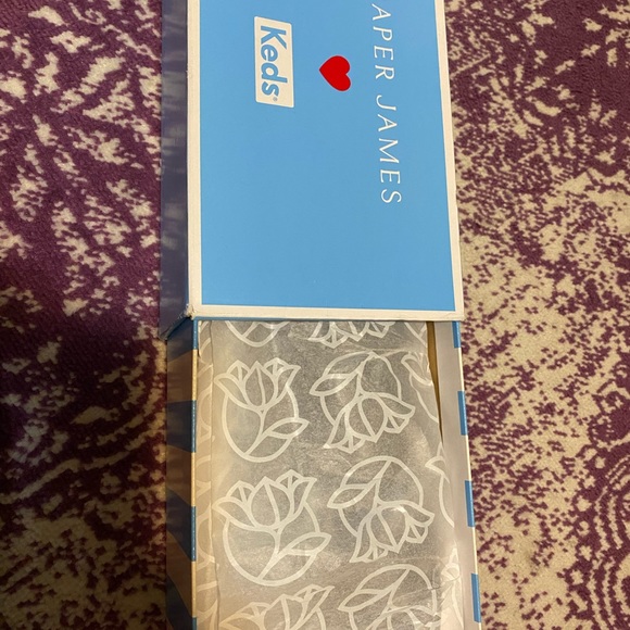 Summer Vibes!  KEDS ❤️ DRAPER JAMES MAGNOLIA NAVY NWB 8 - Picture 6 of 10